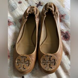 Tory Burch Logo Ballet Flats